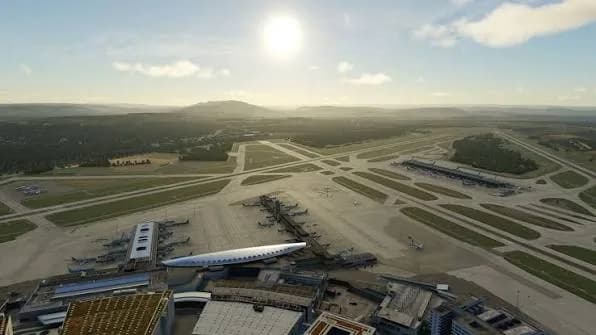 Airport Zürich v2 для X-Plane 12